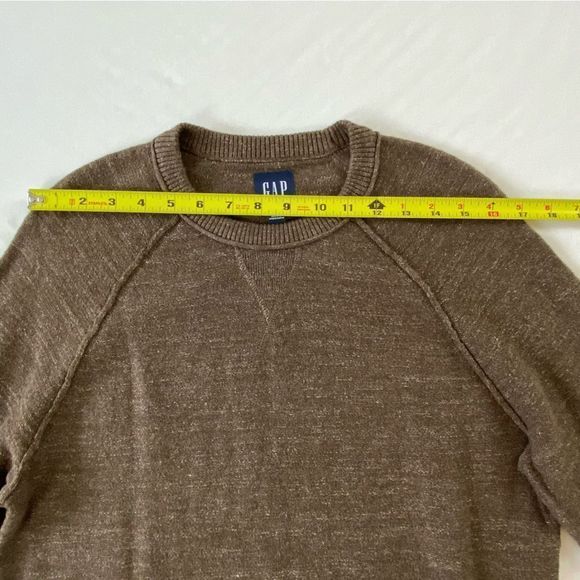 Gap brown crew neck sweater - Picture 10 of 11
